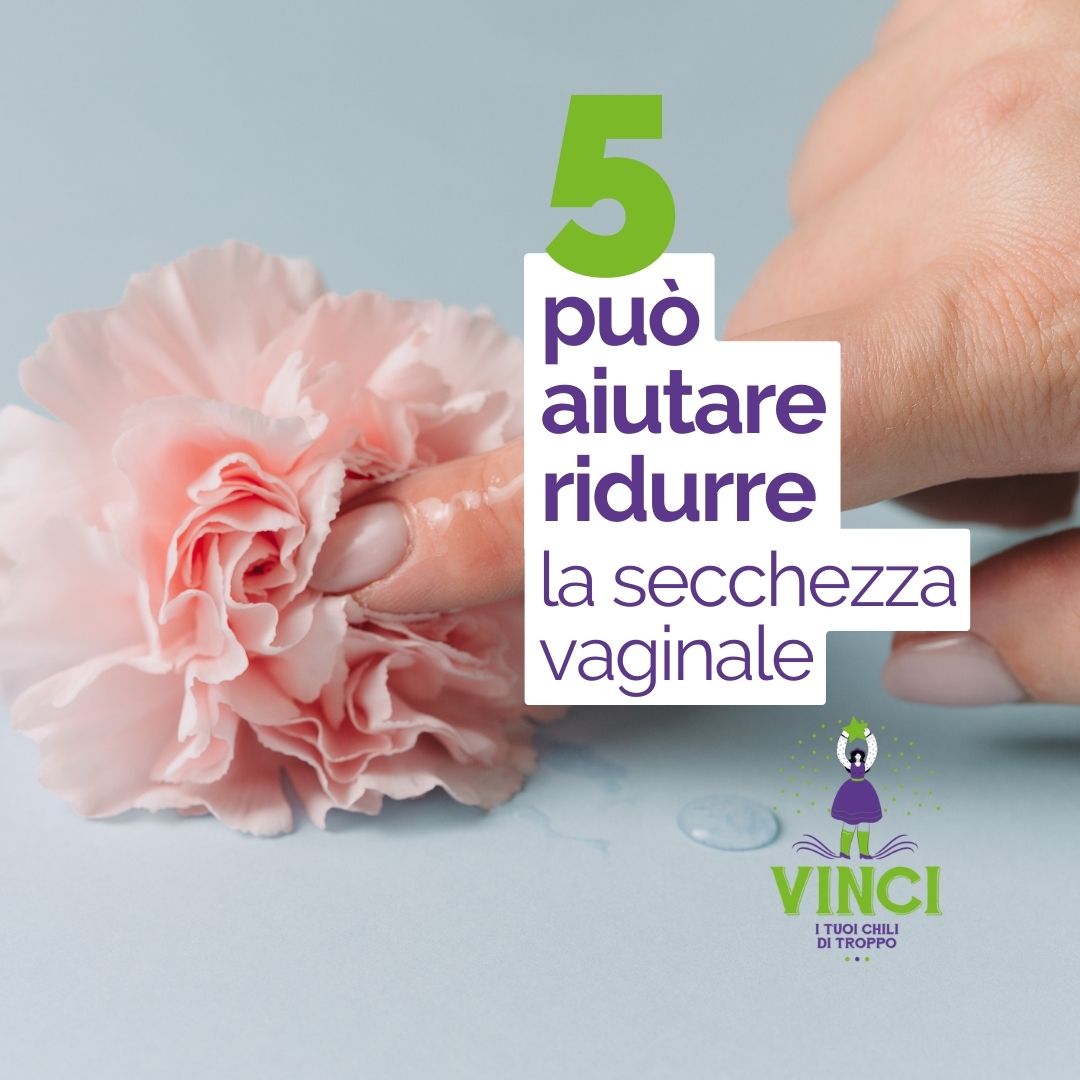 può aiutare a ridurre la secchezza vaginale
